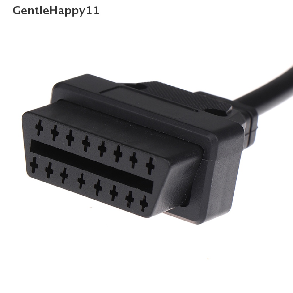 Gentlehappy 1Pce OBD Adapter Untuk BMW 20pin Ke OBD2 16pin Female Connector e36 e39 X5 Z3 id