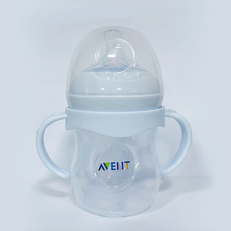 Baby AVEAT Natural Milk Bottle Botol Susu Bayi Newborn Silicone Nipple BPA FreeNatural Tutup Botol Susu