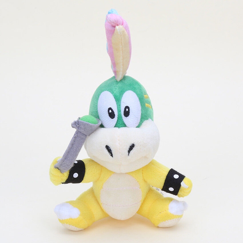 21 cm Game Super Mario Hijau Luigi Koopalings Duduk Mainan Mewah Boneka Boneka Anak Kids Hadiah Dekor