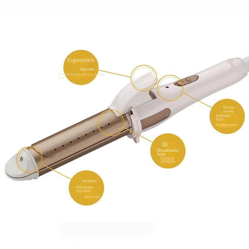 Hair Curling Iron Styling Alat Pengeriting &amp; Pelurus Rambut Profesional