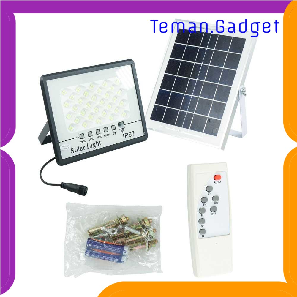TG - LMP Mantianxing Lampu Dinding Solar Outdoor Waterproof 128 LED Cool White - MA601