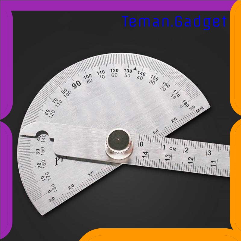 TG - ATK Protractor Penggaris Busur Derajat Measuring 14.5cm 180 Degree - PR180