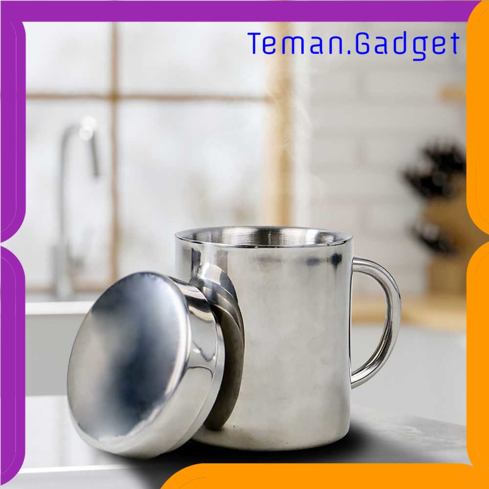 TG -  DPR YOMDID Gelas Susu Kopi Teh Bir Mug Double Insulation with Lid - H-860