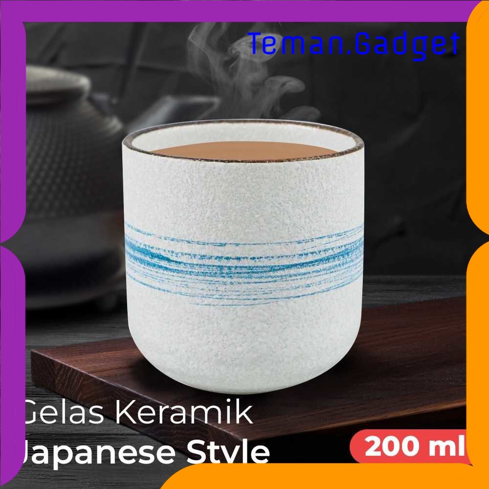 TG - DPR RHE Cangkir Teh Keramik Japanese Style Ceramic Teacup 200 ml - EP024