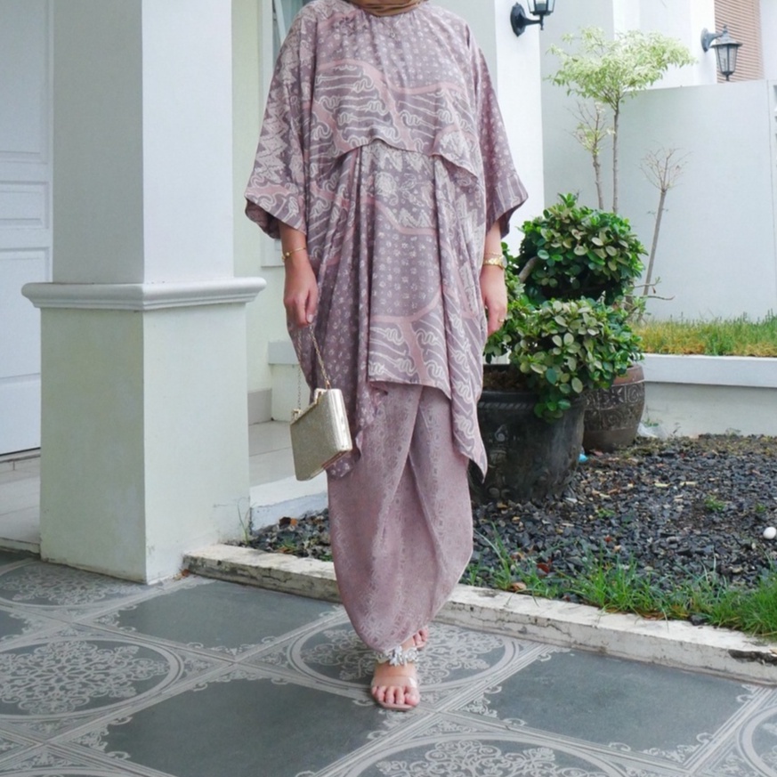Rok Lilit Bahan Viscose Polos (Semi Sutra)