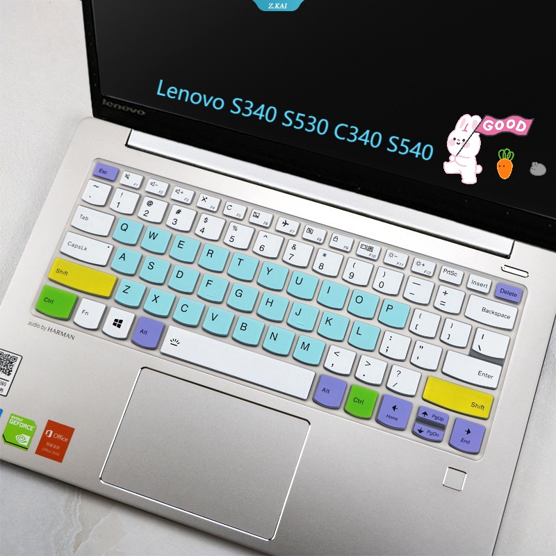 Film Perlindungan Keyboard Laptop Tahan Air Untuk Lenovo S340 S530 C340 S540 Keyboard Laptop Silicone Cover Film Tahan Debu [ZK]