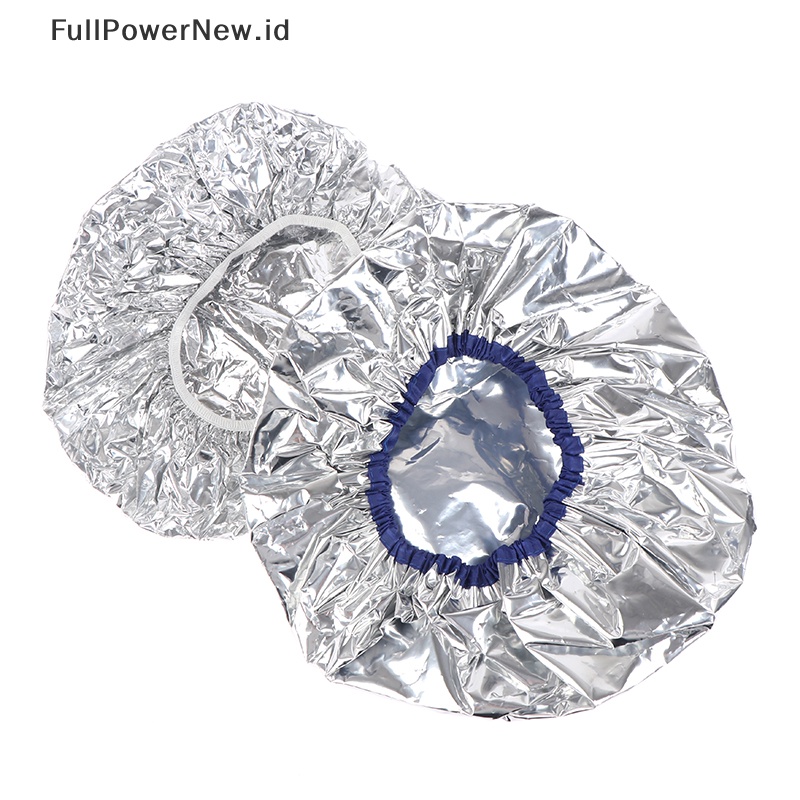 Power 8kawat Thickealuminium Foil Cap Topi Pewarna Rambut Elastis Mandi Panas Sekali Pakai ID