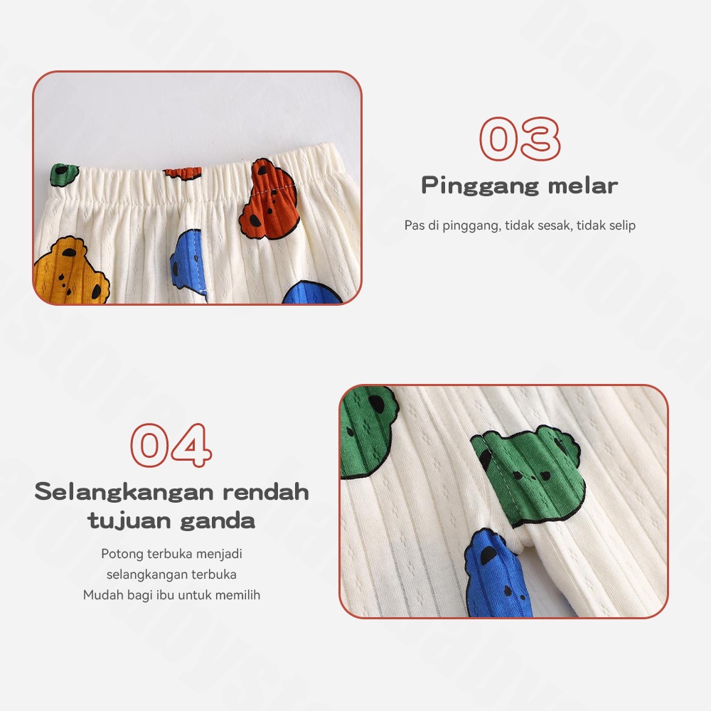 Halo Baby Piyama Setelan Baju Tidur Anak/Setelan Anak Pyama Lengan Panjang motif lucu