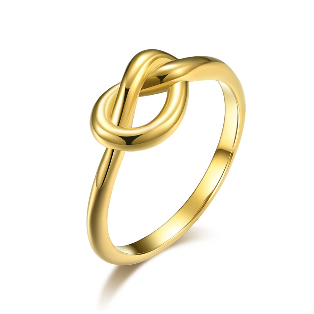 GROSIR Cincin simpul ikatan titanium stainless steel 316L import berkualitas bisa bayar ditempat COD