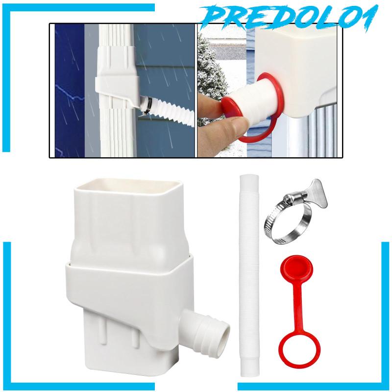 [Predolo1] Sistem Pengumpul Air Hujan Untuk Downspout Dengan Konektor Selang Rain Diverter