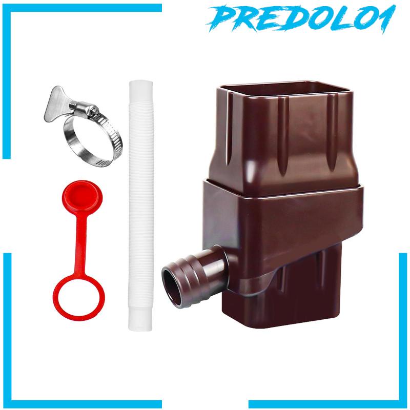 [Predolo1] Sistem Pengumpul Air Hujan Untuk Downspout Dengan Konektor Selang Rain Diverter