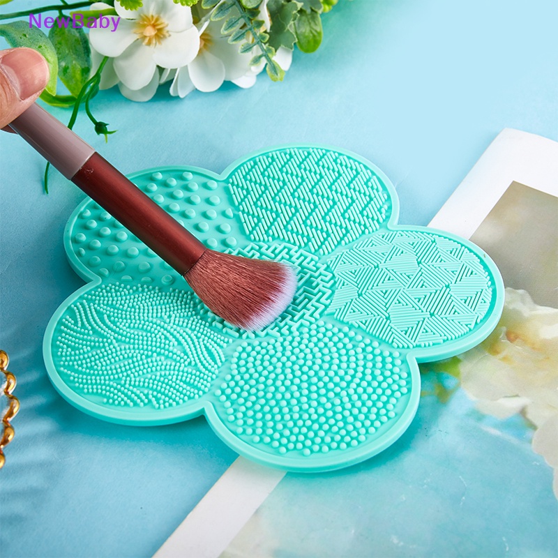 Newbaby Sikat Cuci Make up Gel Pembersih Alas Foundation Makeup Brush Cleaner ID