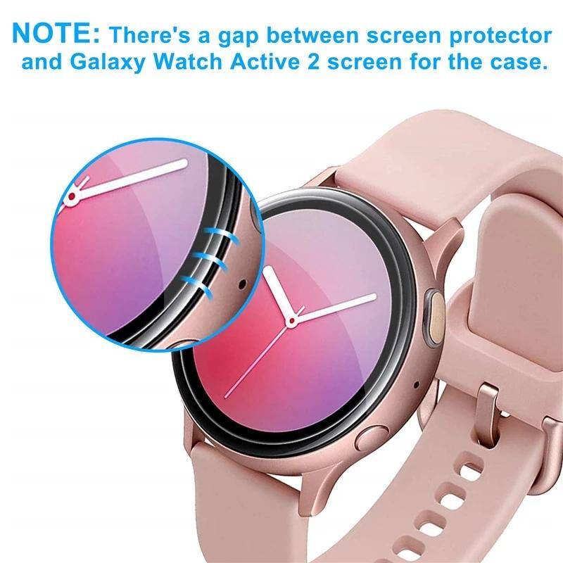 Untuk Samsung Galaxy Active2 44mm 40mm Soft Hydrogel film Pelindung Layar film Pelindung Untuk Samsung Galaxy Watch5 4 44mm 40mm