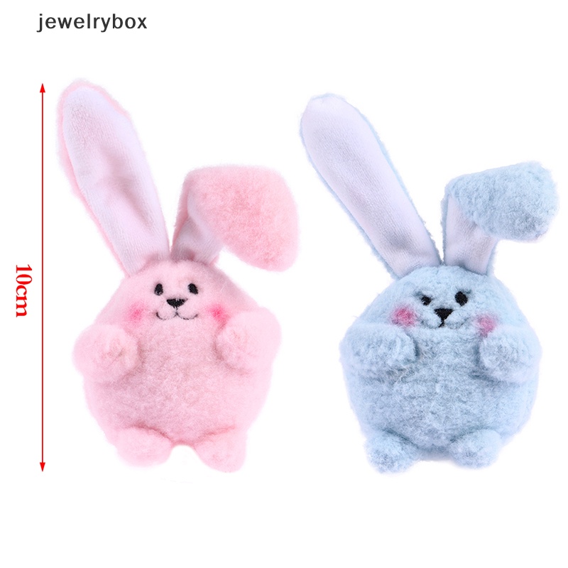 [jewelrybox] Telinga Panjang Kelinci Boneka Plush Gantungan Kunci Liontin Tahun Kelinci2023 Butik Mainan