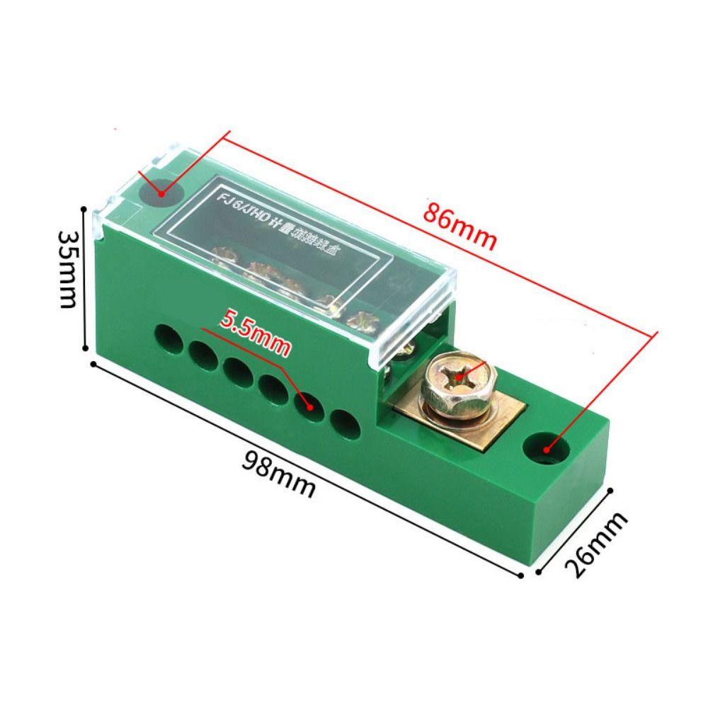 TOP Unipolar Splitter New Retardant Block Terminal Kawat Tahan