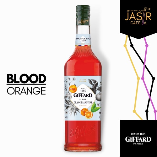 Giffard Syrup Flavour Blood Orange - Sirup Orange Sanguine 1000 ml