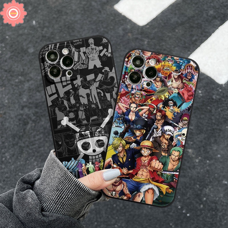 Case Motif Kartun One Piece Untuk Redmi Note12 10 11 10s 9 8 10Pro 10 Pro Redmi 12C 9 10 9T 9A A1 9C Nfc Poco X5 X3 Pro Nfc M4 M5 M3 Pro F4 F3 Mi 12 11 Lite Soft Cover Tpu Merk Trendy