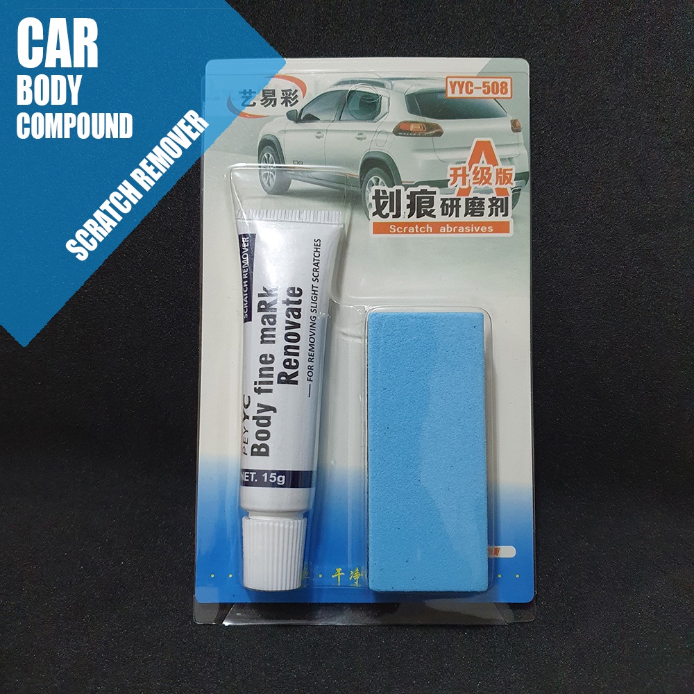 Body Compound Penghilang Baret Lecet Mobil Polish Wax Kompon YYC-508