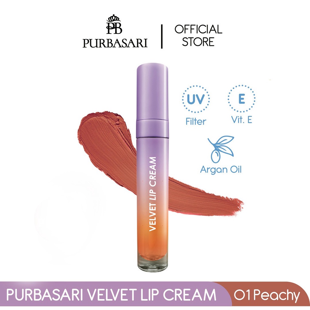 Purbasari Velvet Lip Cream