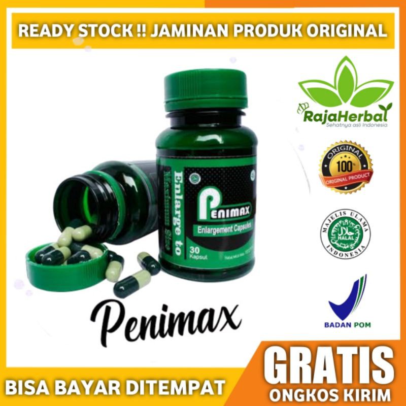 (BHJ)Penimax Asli Original Herbal Pembesar Alat Vital_Penis Alami 100% Ampuh Tanpa Efek Samping - Litarofil(Gratis ongkir)
