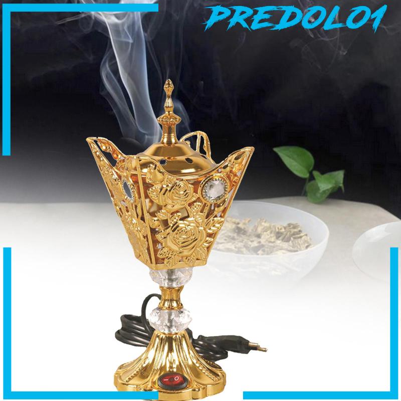 [Predolo1] Burner Elektrik Ornamen Pedupaan Timur Tengah Untuk Rumah Kamar Tidur Kantor