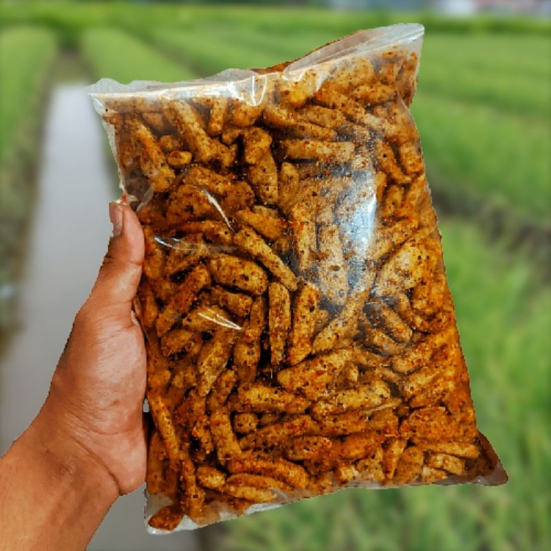 

Favourit Basreng Pedas Daun Jeruk | Original Daun Jeruk | Balado 500 Gram