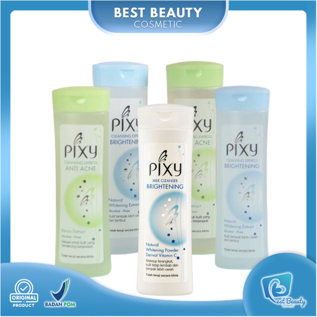 ★ BB ★ PIXY Cleansing Express Anti Acne - Brightening 100ml - 150ml | Pixy Milk Cleanser Brightening 100ml