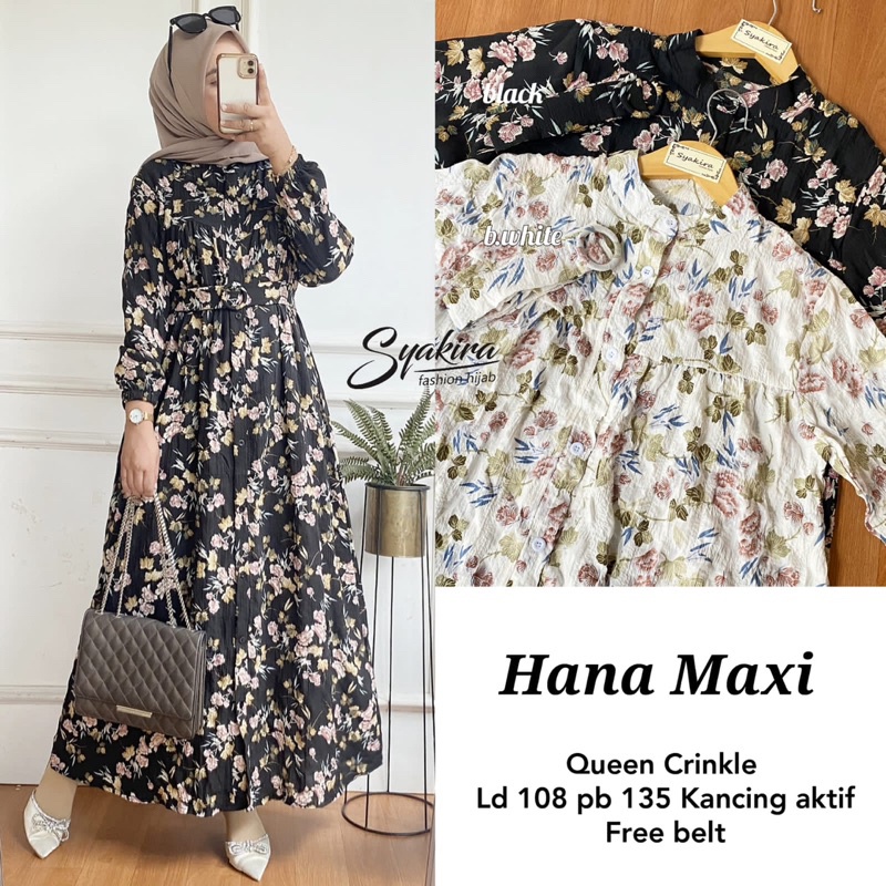 HANA Maxi ORI SYAKIRA | Queen Crinkle