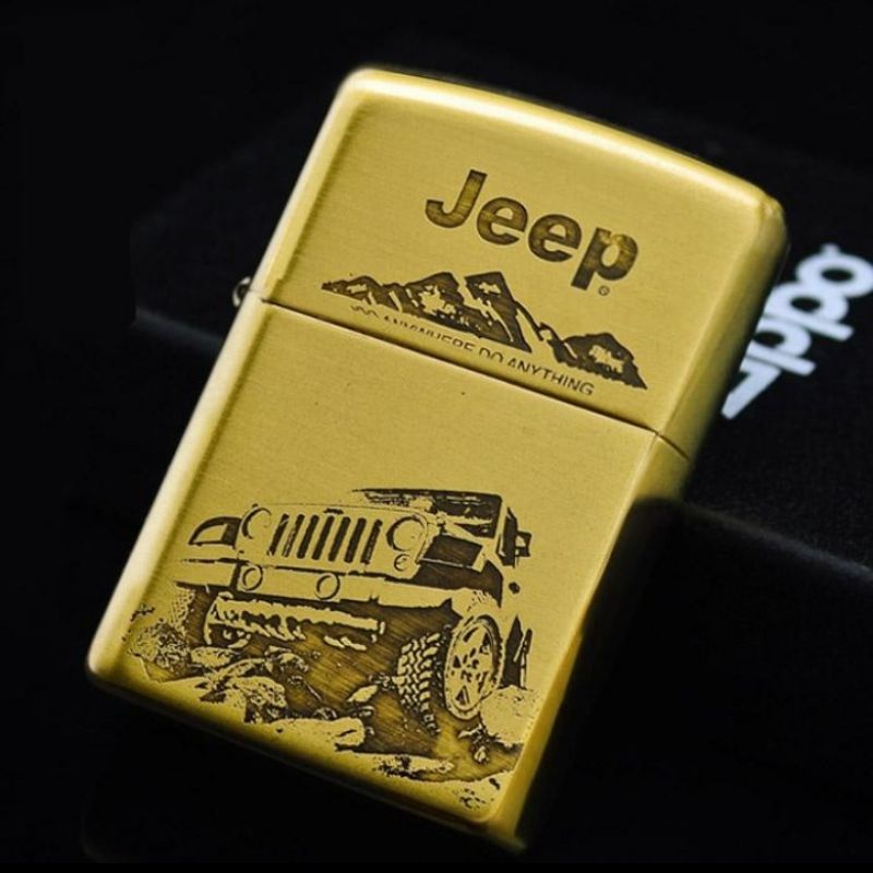 Zippo Motif Grafir Zippo Motif JEEP Gold Zippo Motif Premium MANCIS ZIPPO