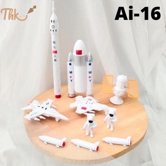

Ai16 - Hiasan Kue Cake Topper Astronot