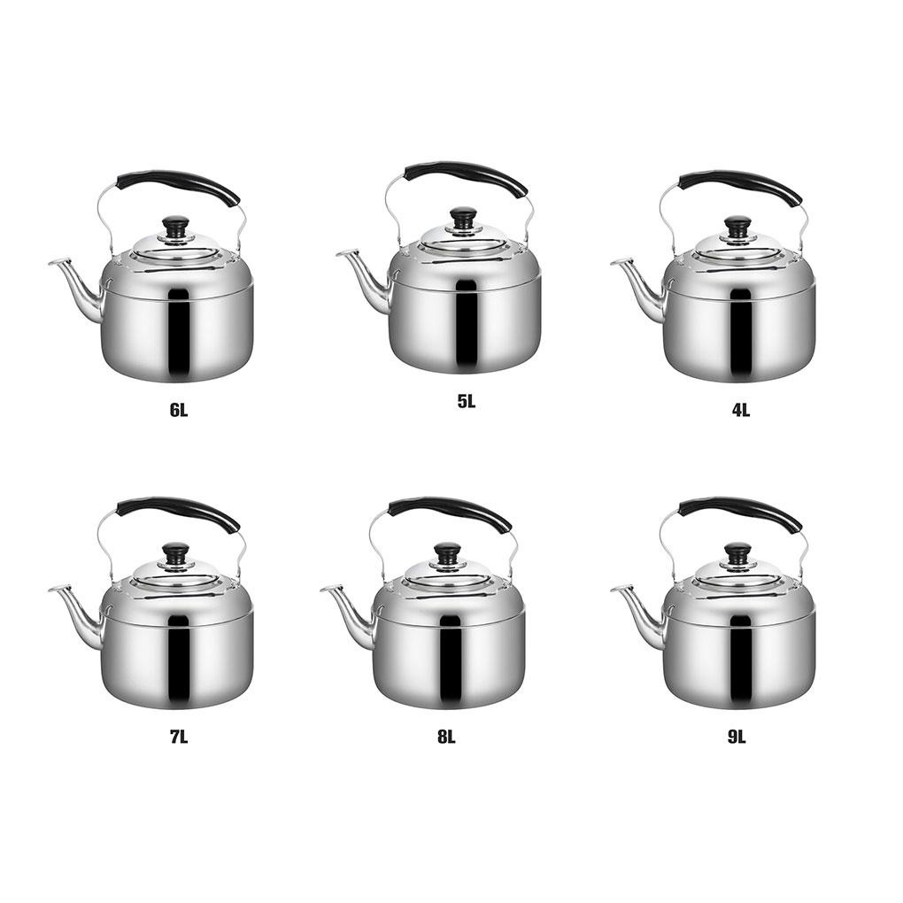 Whistling Kettle Teko Stainless Steel Penebalan Suara Rumah Tangga Plus Panci Sup Camping Tea Kettles Untuk Kompor Gas