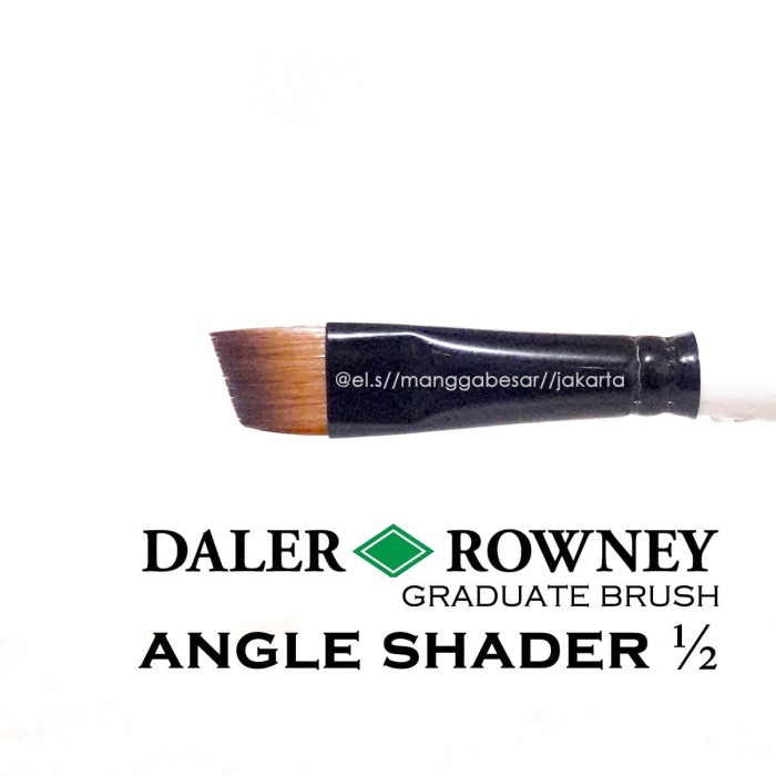 

Daler Rowney Graduate Brush Angle Shader 1/2 Kuas Lukis