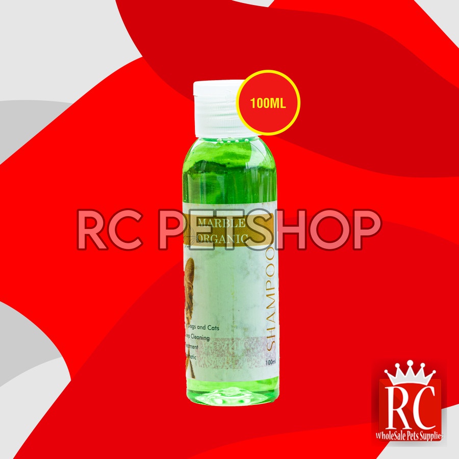 Shampoo Kucing anjing Sampo Hewan Marble Organic 100 ML