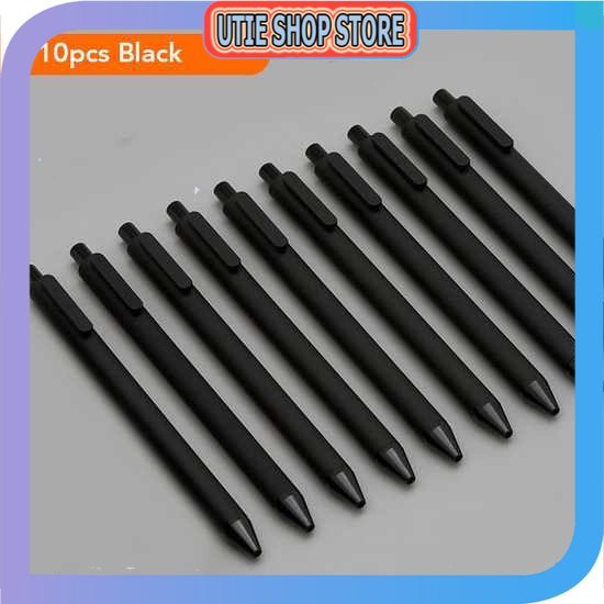 

UTIE STORE - KACO PURE Pena Pulpen Bolpoin Gel 0.5mm 10 PCS - K1015 (Black Ink)