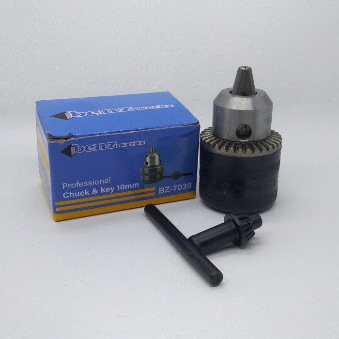 DRILL CHUCK 10mm 3/8&quot; x 24 UNF PENGGANTI KEPALA MESIN BOR