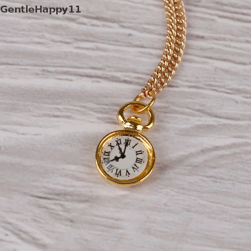 Gentlehappy 1Pc Jam Saku Kalung Mini Untuk Aksesoris Jam Tangan Boneka Figure Militer1Per6 id