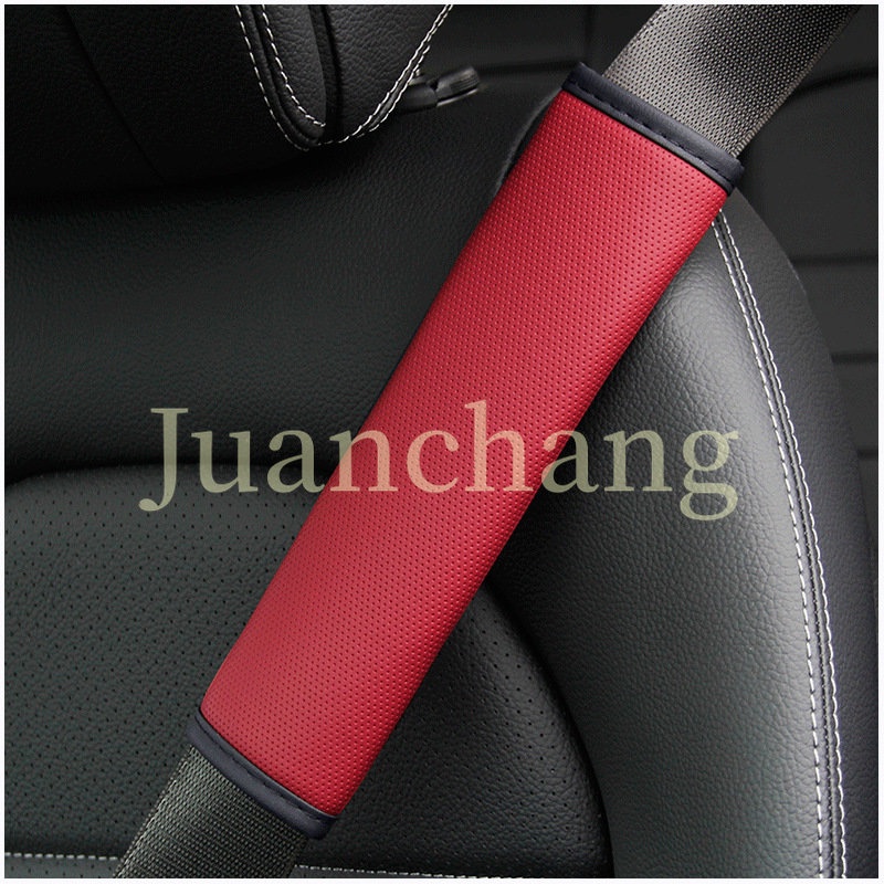 2pcs Sabuk Pengaman Mobil Bantalan Tali Bahu Cover Cushion Protector Safety Belt Pelindung Bahu Aksesoris Mobil