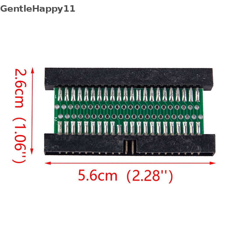 Gentlehappy 44Pin 2.5 IDE Male To Male Adapter 44Pin Dom Ke Usb SSD Adapter Kartu id