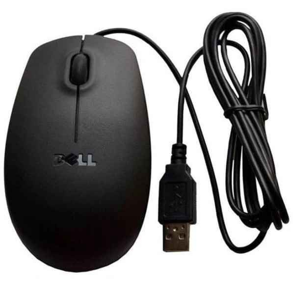 Mouse Wired Kabel USB Hitam Office Kantor Logitech B100 SALE 150CM