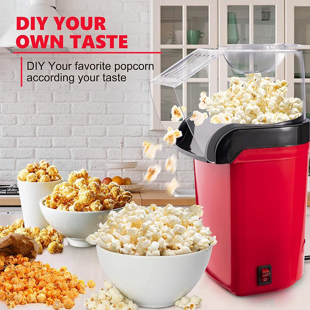 Mesin Popcorn 1200W Listrik Popcorn Maker Portable Dapur