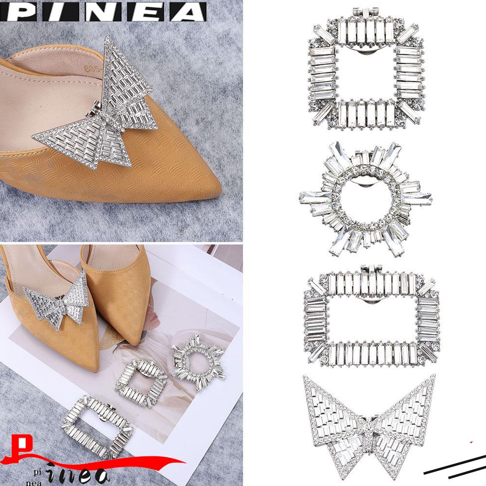 Nanas 1PC Dekorasi Sepatu Klip Aksesoris Pernikahan Hak Tinggi Pesona Gesper