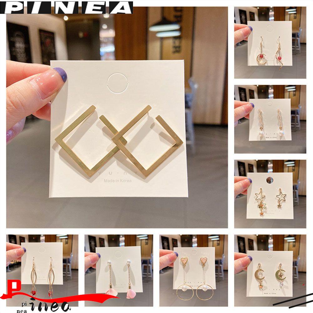 Anting Mutiara Nanas Perhiasan Kesederhanaan Pernikahan Stud Earrings Ear Hook Fashion Vintage Menjuntai