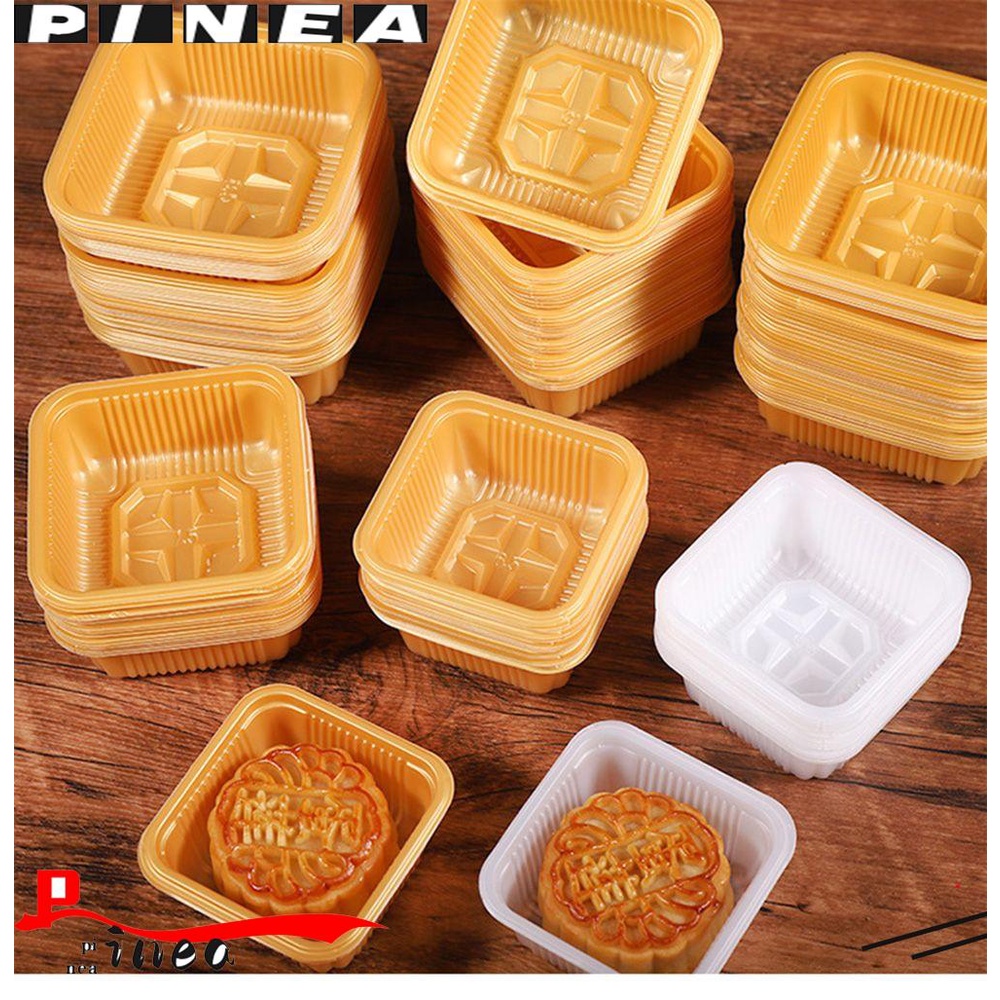 Nanas 100pcs Nampan Kue Bulan Food Grade DIY Moon Cake Bottom Candy Salver