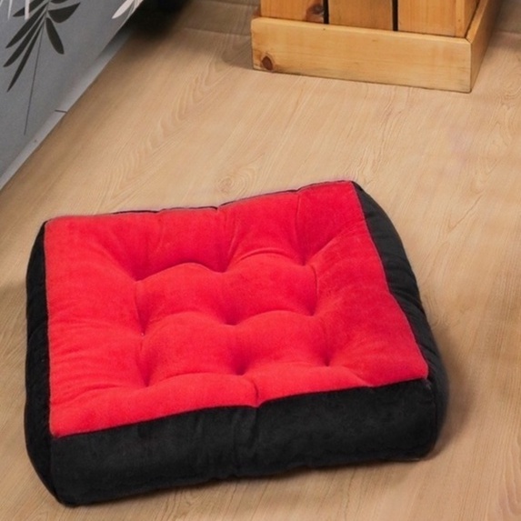 BANTAL LESEHAN JUMBO BESAR BIG SIZE / BANTAL SOFA / BANTAL KURSI / BANTAL LANTAI / BANTAL DUDUK BLUE