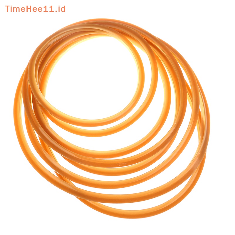 Timehee Ring Sealing Gasket Karet Silikon Warna Coklat Untuk Panci Presto Aluminium18 /20 /22 /24 /26 /28/30cm ID