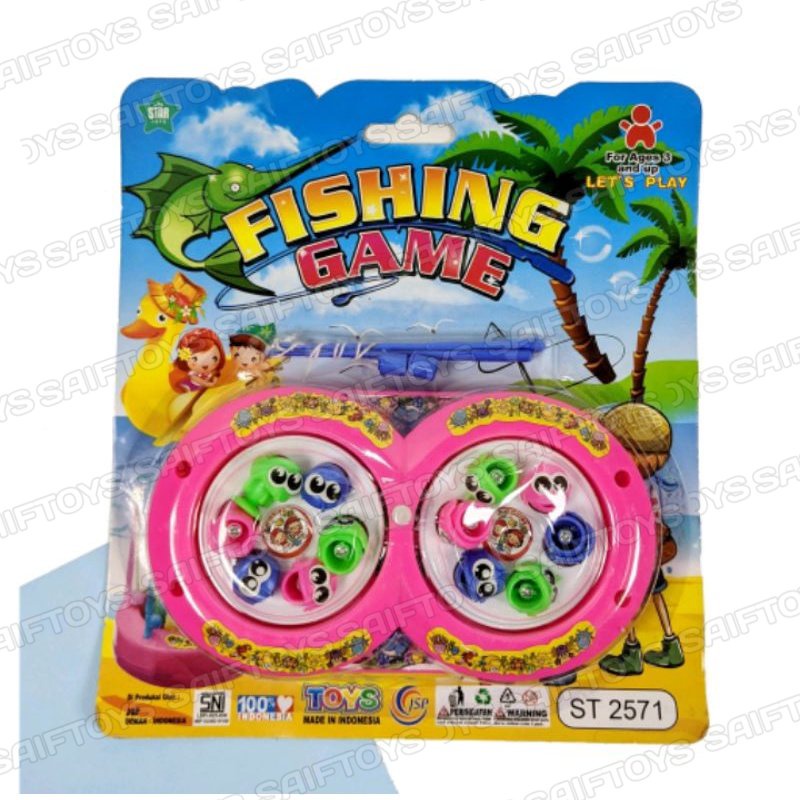 Mainan anak Pancing Magnet / Pancing Putar / Pancing Putar Magnet