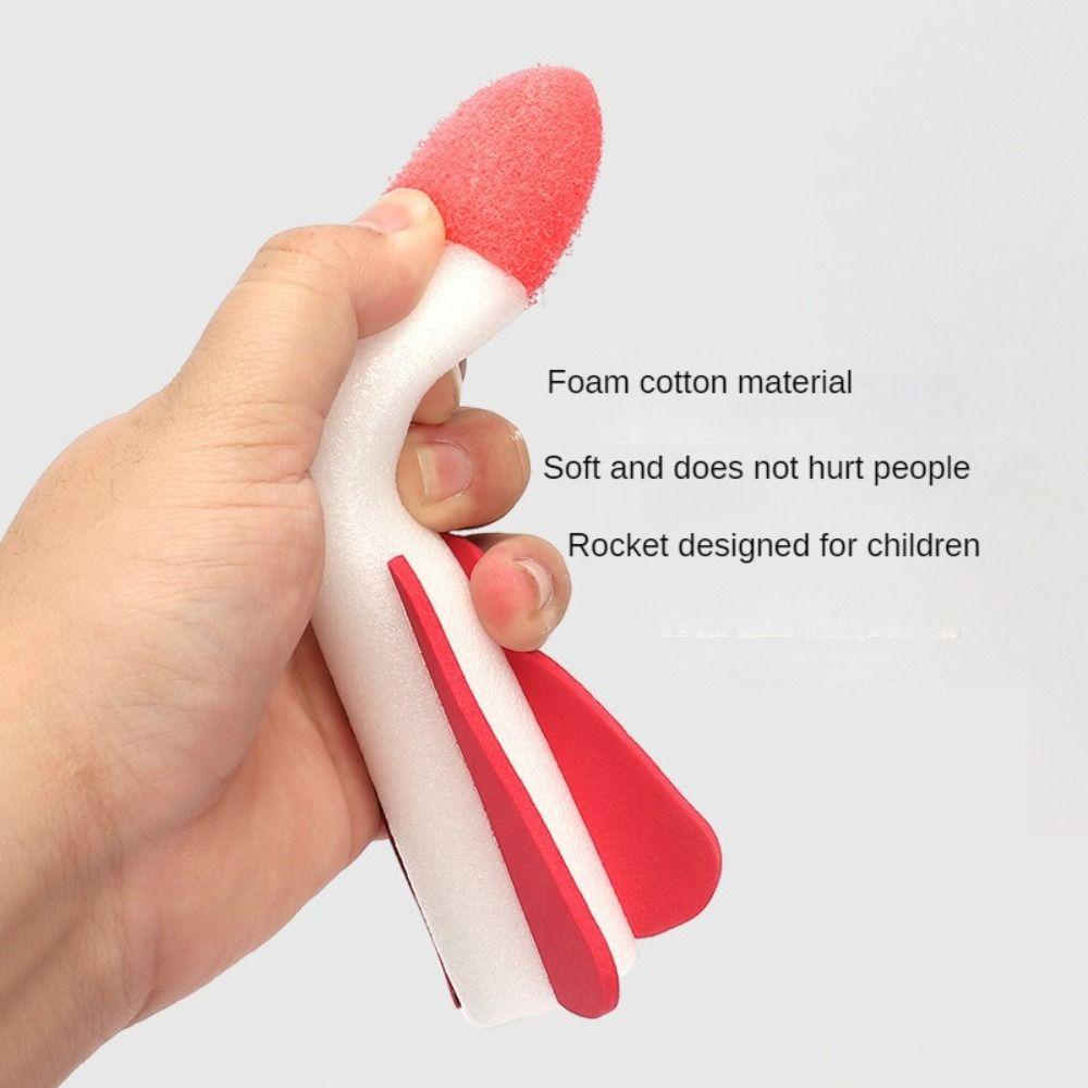 SKJK   Pemancar Kaki Luar Ruangan Mainan Mainan Untuk Anak Bermain Anak Set Launcher Toys Fire A Rocket Sport Games Foot-Steping Rocket Toys