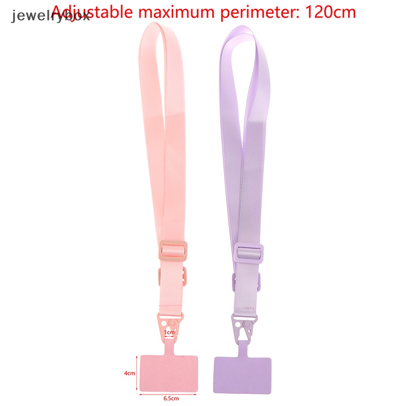 [jewelrybox] Lanyard Tali Ponsel Crossbody Adjustable Untuk Ponsel Universal Detachable Boutique
