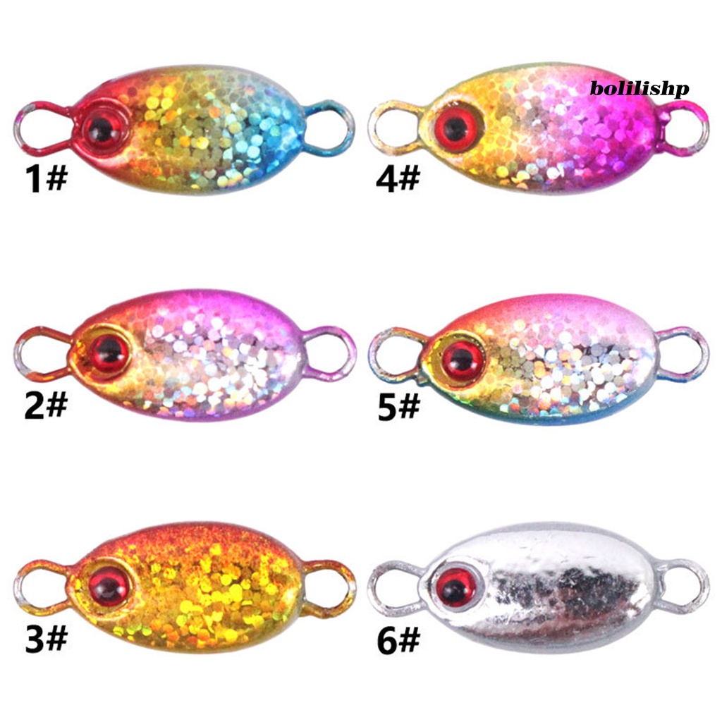 Bo-12pcs Umpan Ikan Umpan Mirip Hidup Menggoda Hidup Mini Simulasi Mata Ikan Tenggelam Memancing Umpan Untuk Angling