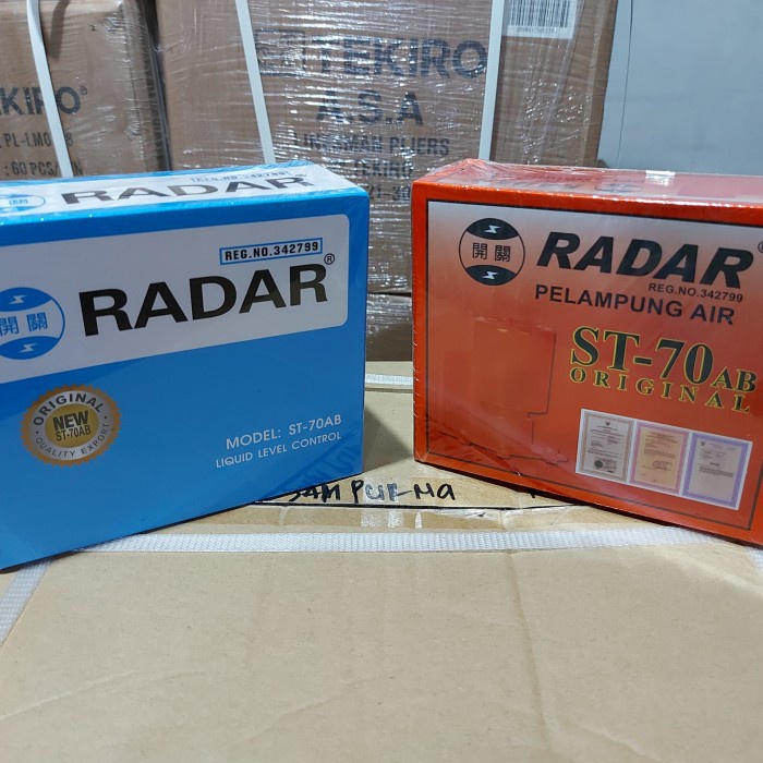 RADAR OTOMATIS TOREN PELAMPUNG TOREN RADAR AIR OTOMATIS RADAR ST 70AB - Orange